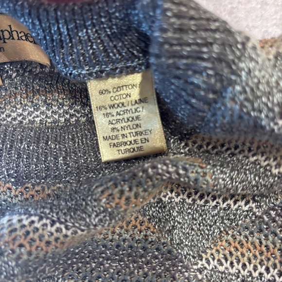 Tricots St Raphael |Men's Multi- Color Patterned Sweater - Picture 4 of 4